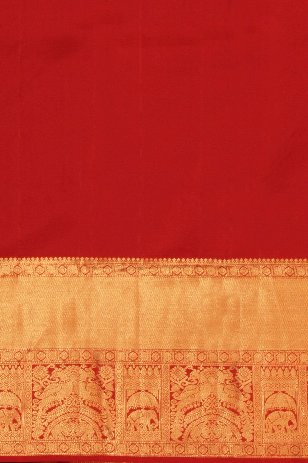 Image of Kanchipattu Brocade Peacock Blue Saree